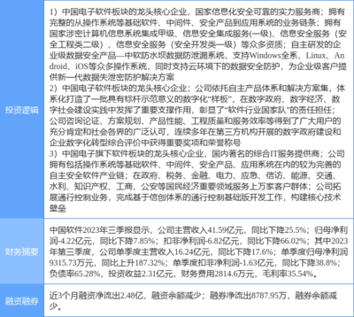 3月13日中國軟件漲停分析 數(shù)字經(jīng)濟(jì)浪潮下，網(wǎng)絡(luò)安全與信創(chuàng)概念如何驅(qū)動(dòng)行情
